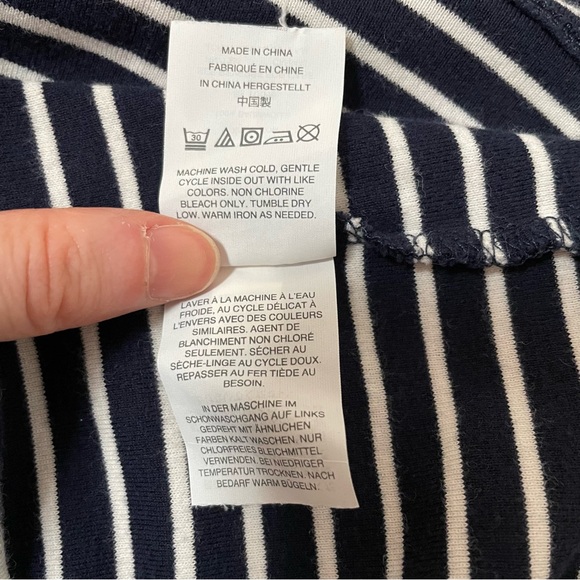 J. Crew Turtleneck Striped Cotton Sweater - Picture 6 of 11